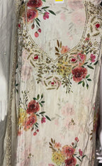 Gul-e-Ivory Handwork Unstitched Suit Set