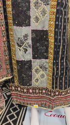 Sitara Black Embellished Unstitched Suit Set