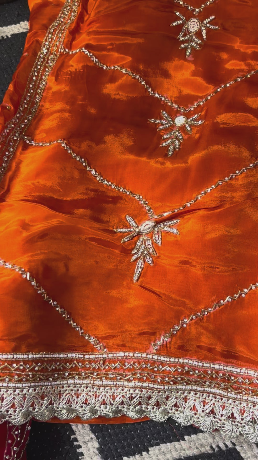Wedding Trousseau Uppada Unstitched Silk Suit